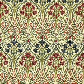 iLiv Tiffany Printed Cotton Fabric Jewel