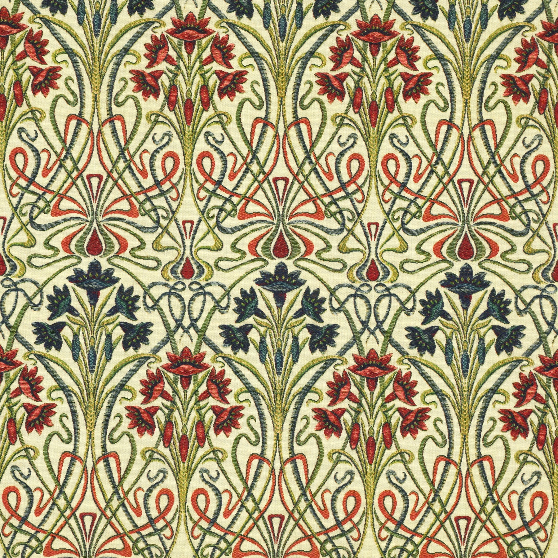 iLiv Tiffany Printed Cotton Fabric Jewel