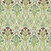 iLiv Tiffany Printed Cotton Fabric Mulberry