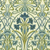 iLiv Tiffany Printed Cotton Fabric Prussian