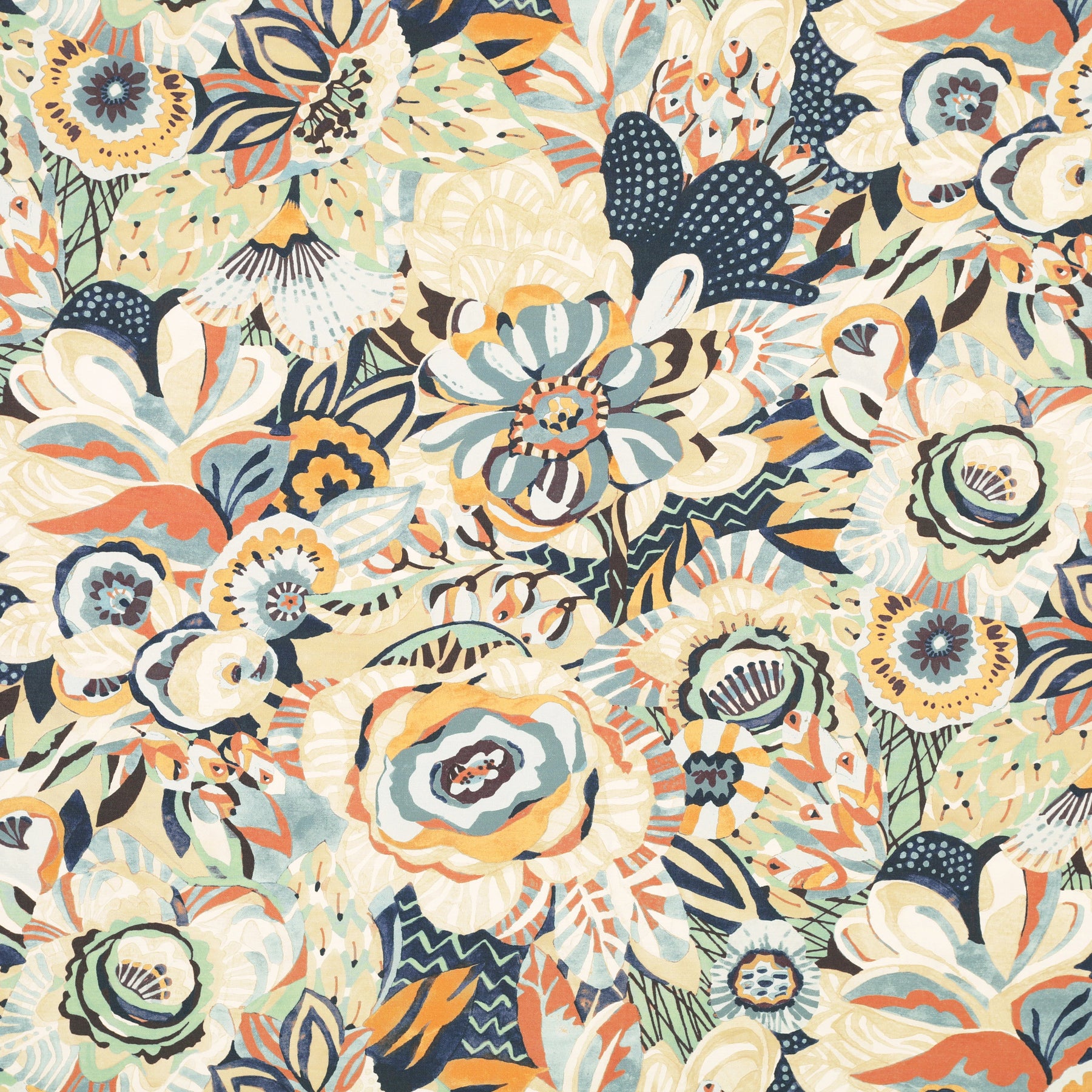 Tresco Fabric Indigo