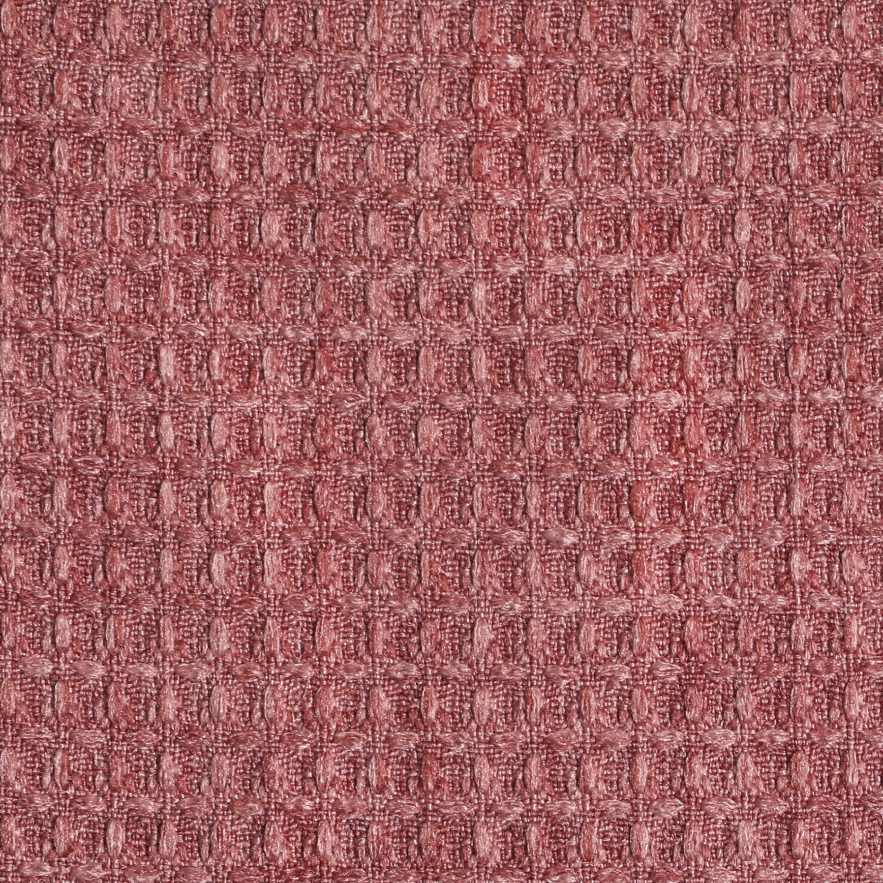 Linda Barker Luxury Waffle Fabric Cayenne