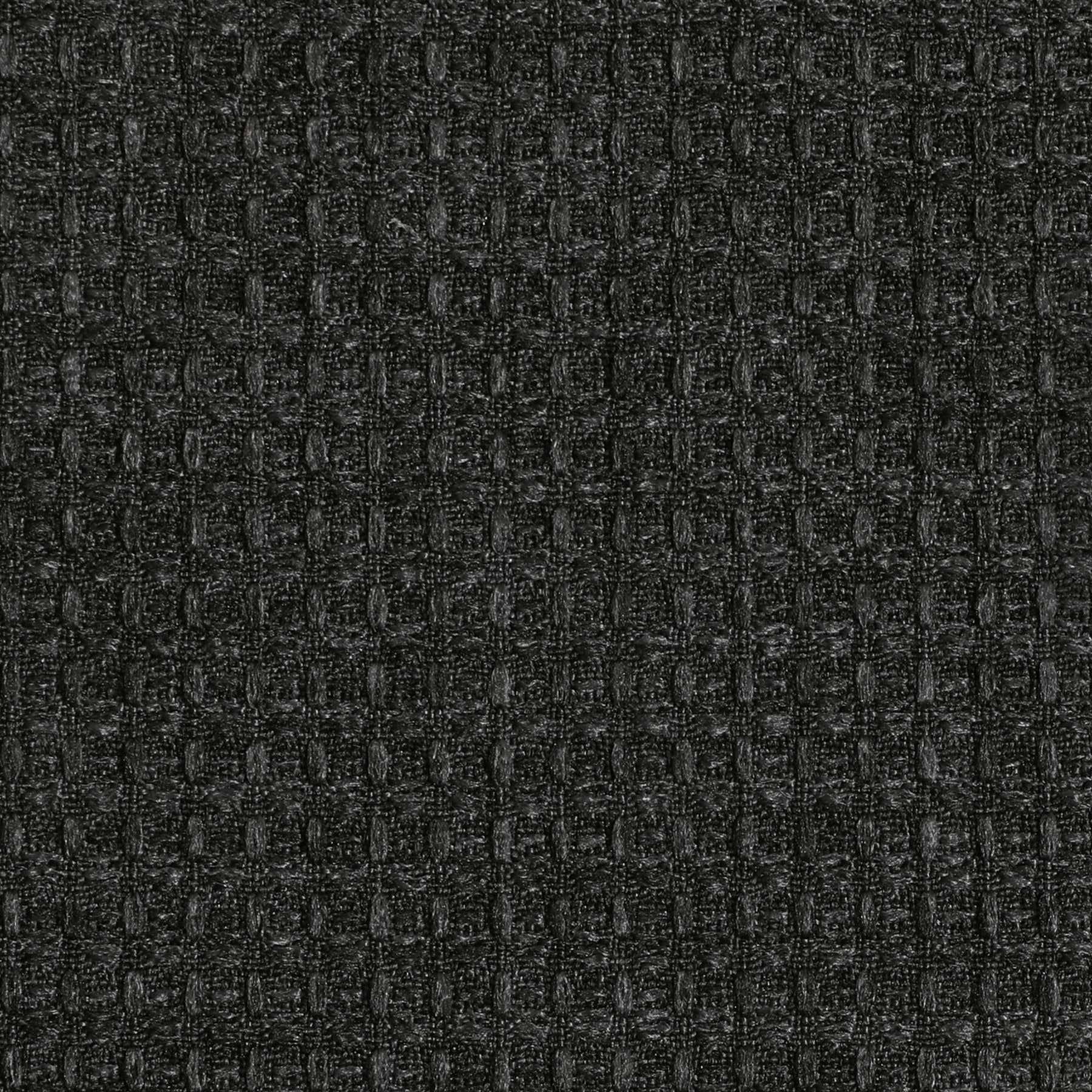 Linda Barker Luxury Waffle Fabric Noir