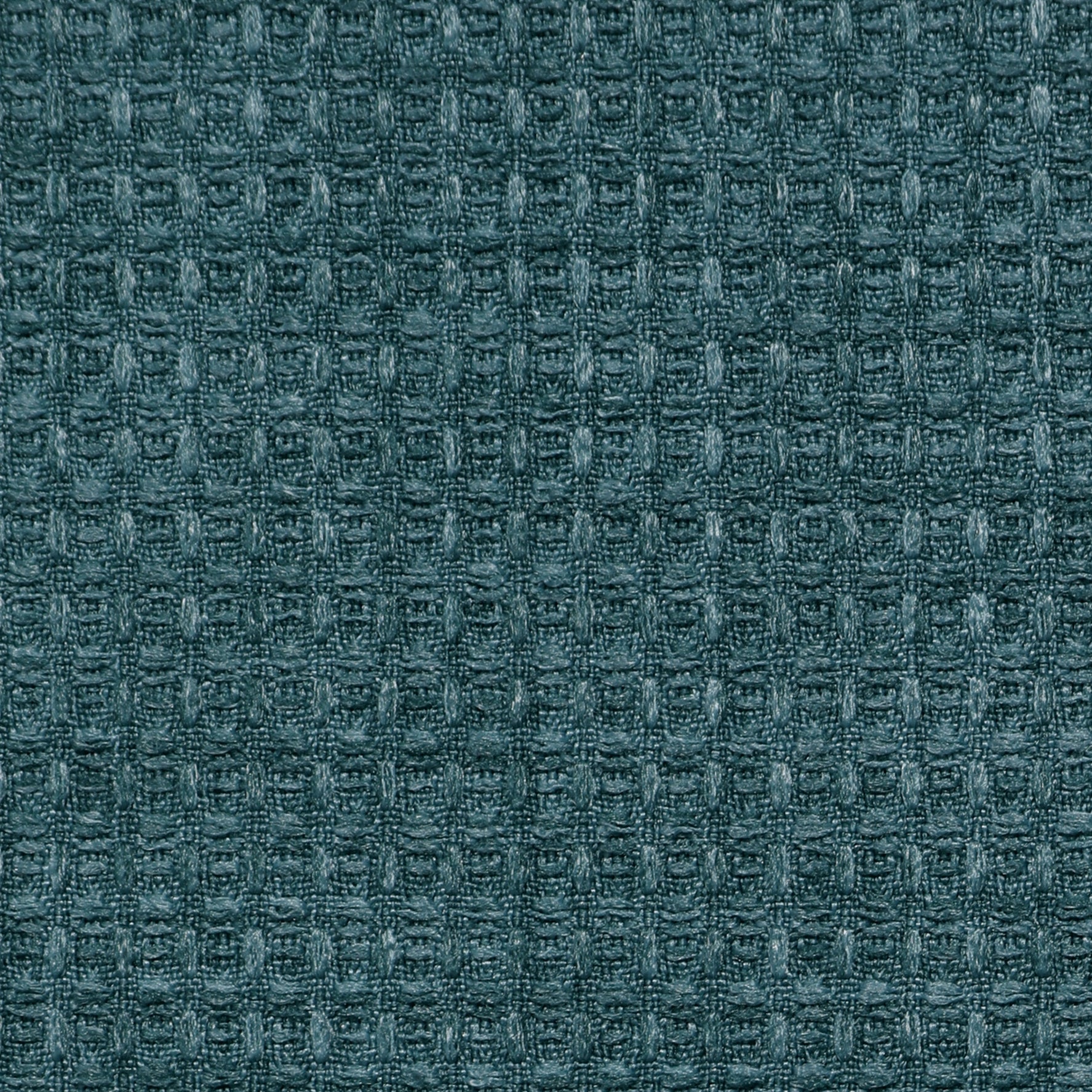 Linda Barker Luxury Waffle Fabric Teal