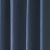 100% Blackout Ready Made Blackout Curtains Blue