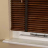 25mm Elementi Wood Venetian Blind With Tapes Auburn