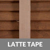25mm Elementi Wood Venetian Blind With Tapes Auburn