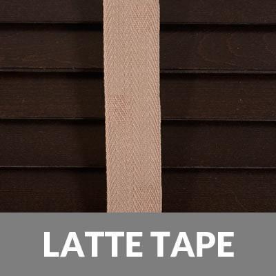 25mm Elementi Wood Venetian Blind With Tapes Hazel