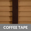 25mm Elementi Wood Venetian Blind With Tapes Tawny