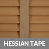 25mm Elementi Wood Venetian Blind With Tapes Tawny