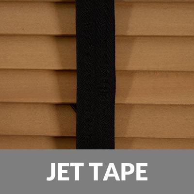 25mm Elementi Wood Venetian Blind With Tapes Tawny
