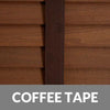 35mm Elementi Wood Venetian Blind With Tapes Auburn