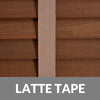 35mm Elementi Wood Venetian Blind With Tapes Auburn