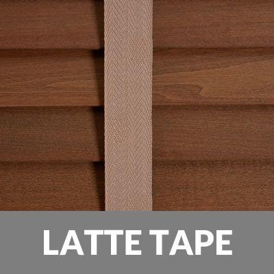 35mm Elementi Wood Venetian Blind With Tapes Auburn