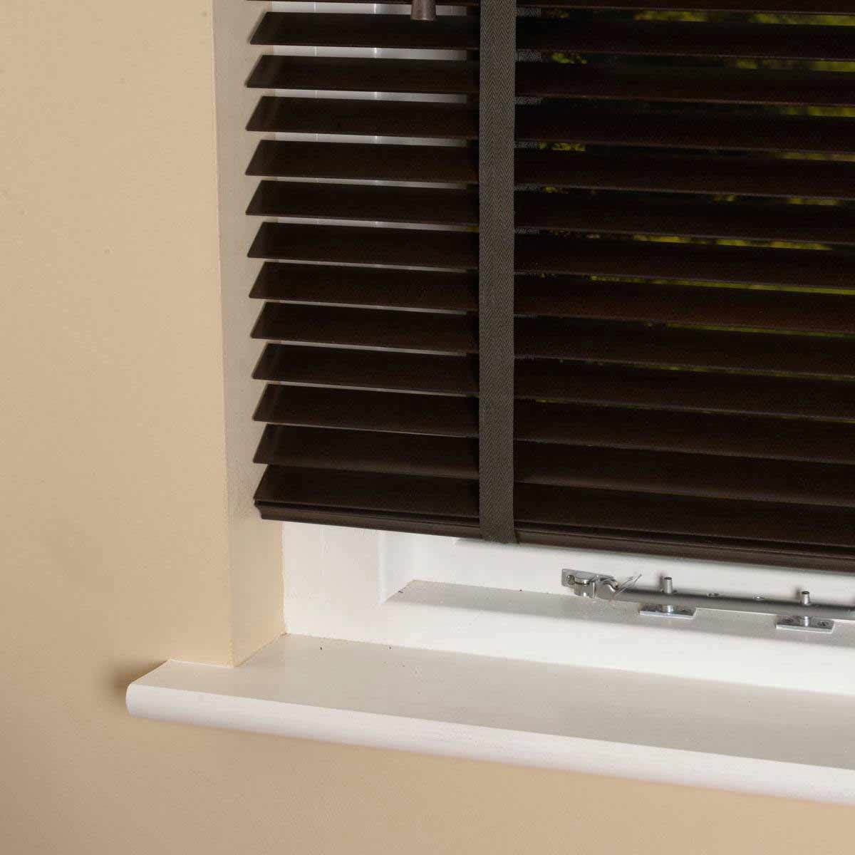 35mm Elementi Wood Venetian Blind With Tapes Hazel