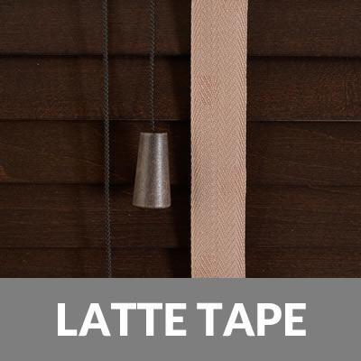 35mm Elementi Wood Venetian Blind With Tapes Hazel