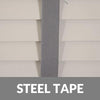 35mm Elementi Wood Venetian Blind With Tapes Polar