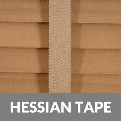 35mm Elementi Wood Venetian Blind With Tapes Tawny