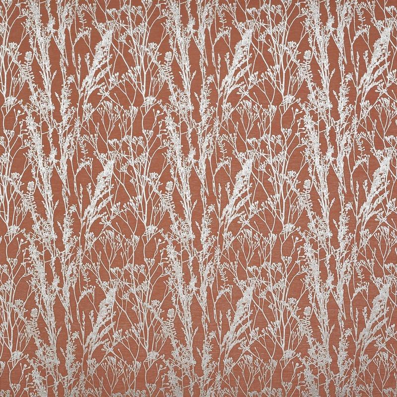 Prestigious Textiles Kiku Fabric Auburn