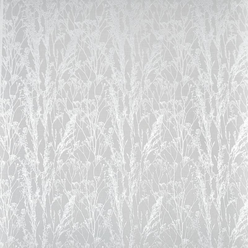 Prestigious Textiles Kiku Fabric Chrome