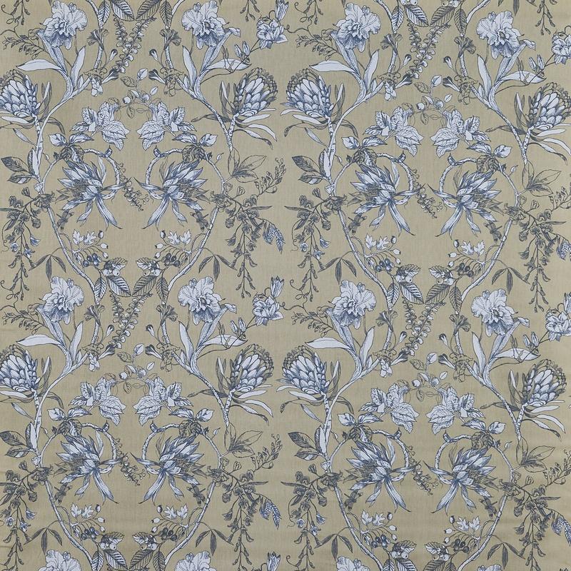 Prestigious Textiles Linley Fabric Chambray