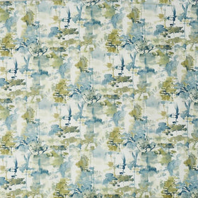 Al Fresco Curtain Fabric Slate Blue