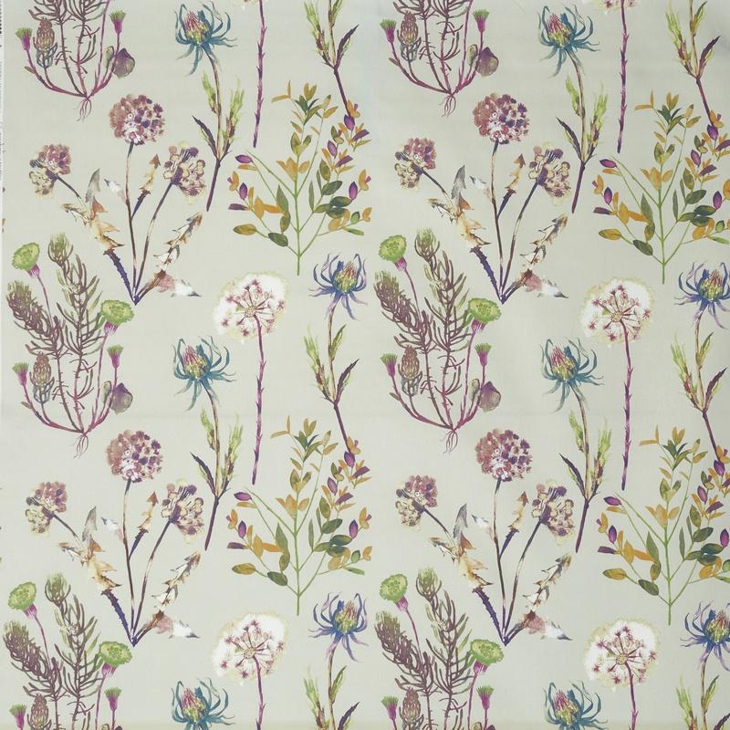 Allium Curtain Fabric Jewel