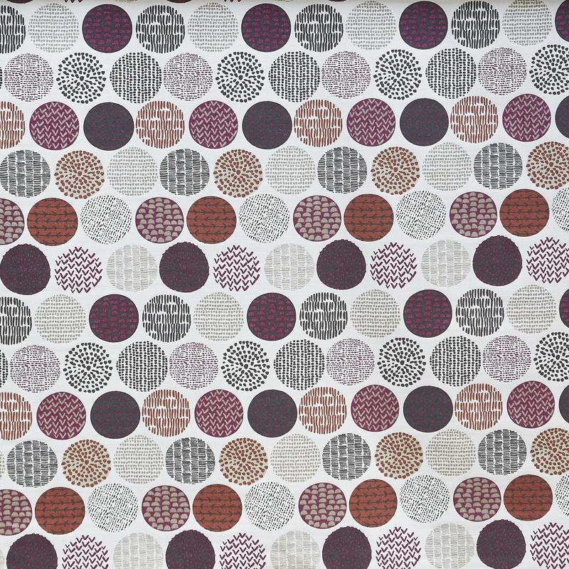 Prestigious Textiles Casa Fabric Very Berry