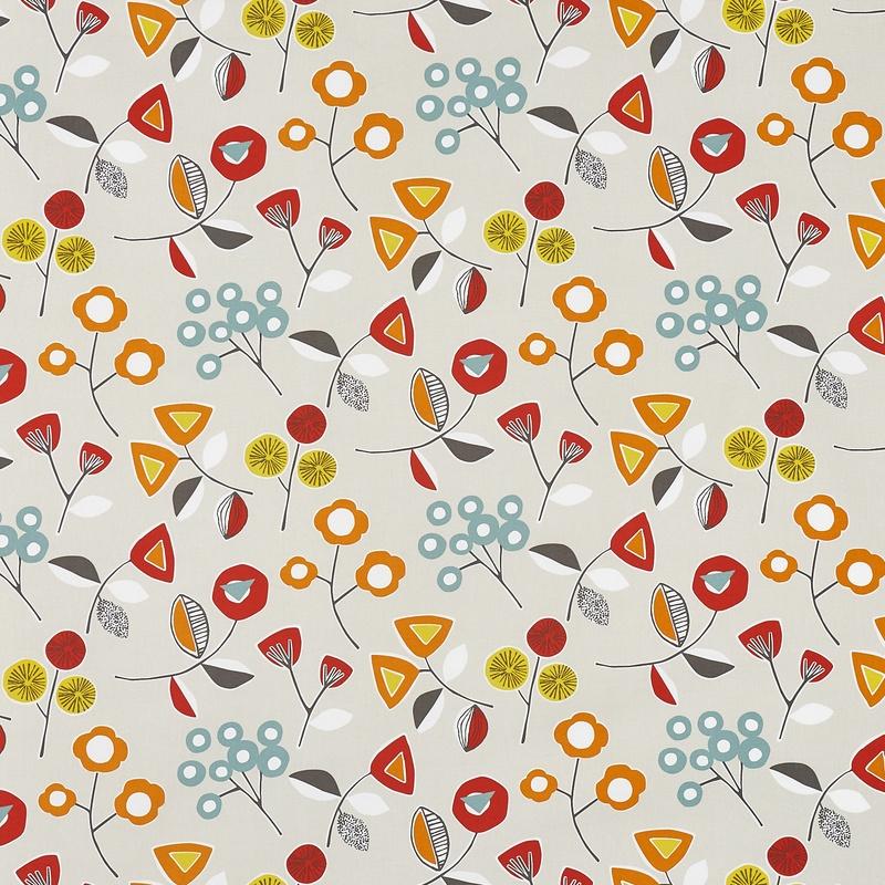 Prestigious Textiles Sierra Fabric Orangina