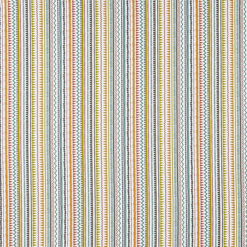 Tonto Curtain Fabric Orangina