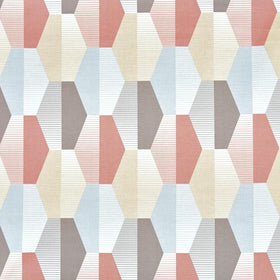 Prestigious Textiles Hip Hop Fabric Pastel Pink