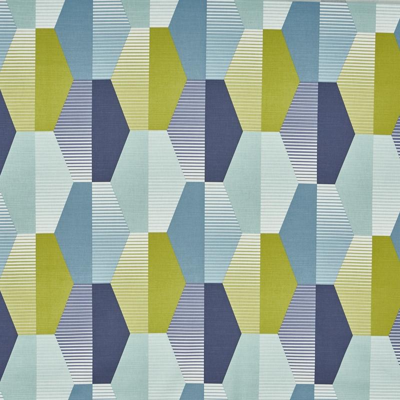 Prestigious Textiles Hip Hop Fabric Indigo
