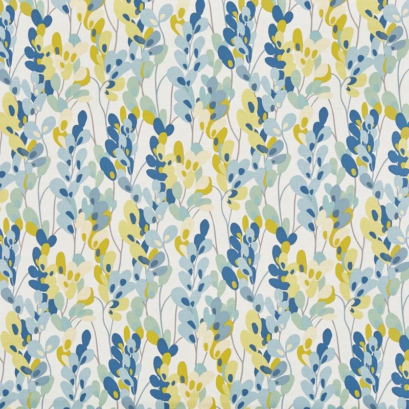 Prestigious Textiles Twirl Fabric Lemon Zest