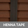 50mm Elementi Wood Venetian Blind With Tapes Auburn