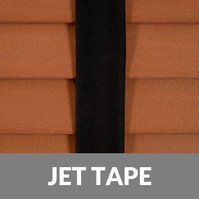 50mm Elementi Wood Venetian Blind With Tapes Oak Wood