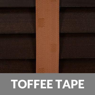 50mm Elementi Wood Venetian Blind With Tapes Hazel