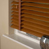 50mm Elementi Wood Venetian Blind With Tapes Mediumwood