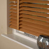 50mm Elementi Wood Venetian Blind In Oak With Tapes