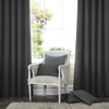 Salvador Faux Silk Made to Measure Curtains Slate