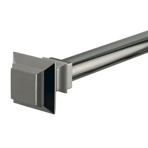 Aztec 28mm Bay Window Curtain Poles Graphite