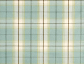Balmoral Curtain Fabric Roll End 1m Duck Egg
