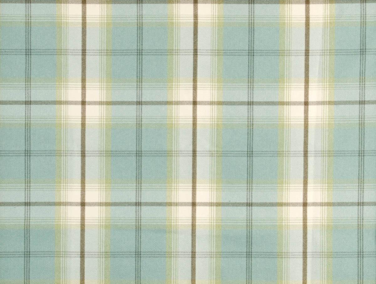 Balmoral Curtain Fabric Roll End 1m Duck Egg