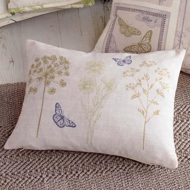 Botanique Boudoir Cushion Filled Green
