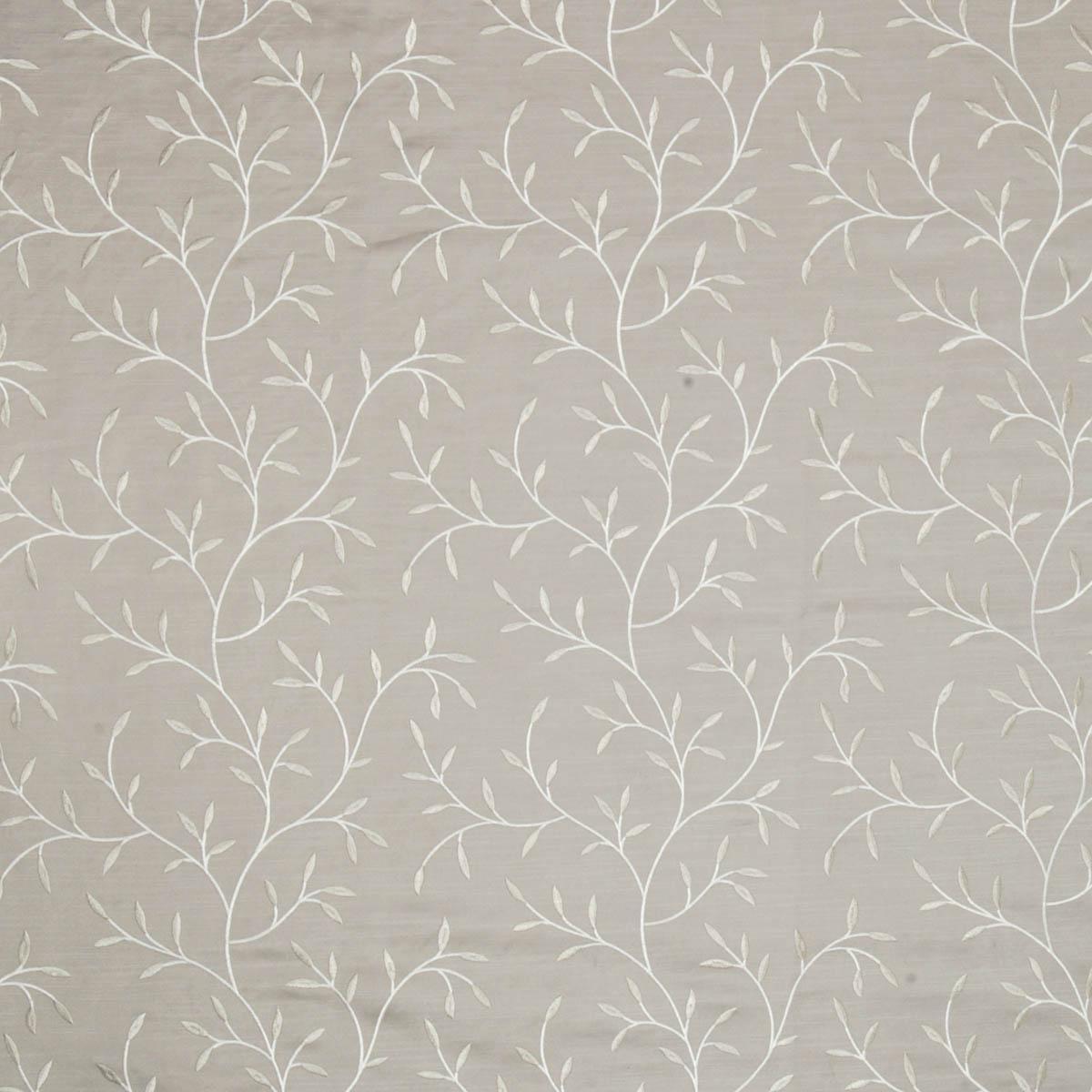 Camilla Curtain Fabric Roll End 1.3m Silver