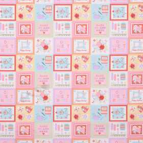Craftwork Curtain Fabric Pink