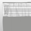 3" Premium Curtain Tape Packs White