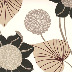 Delilah Curtain Fabric Onyx