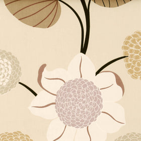 Delilah Curtain Fabric Vanilla