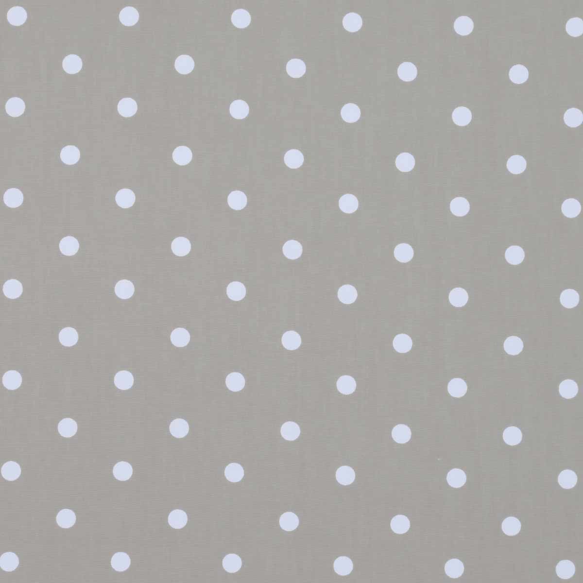Dotty Curtain Fabric Smoke