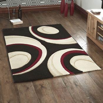 Fleur Eclipse Rug Black